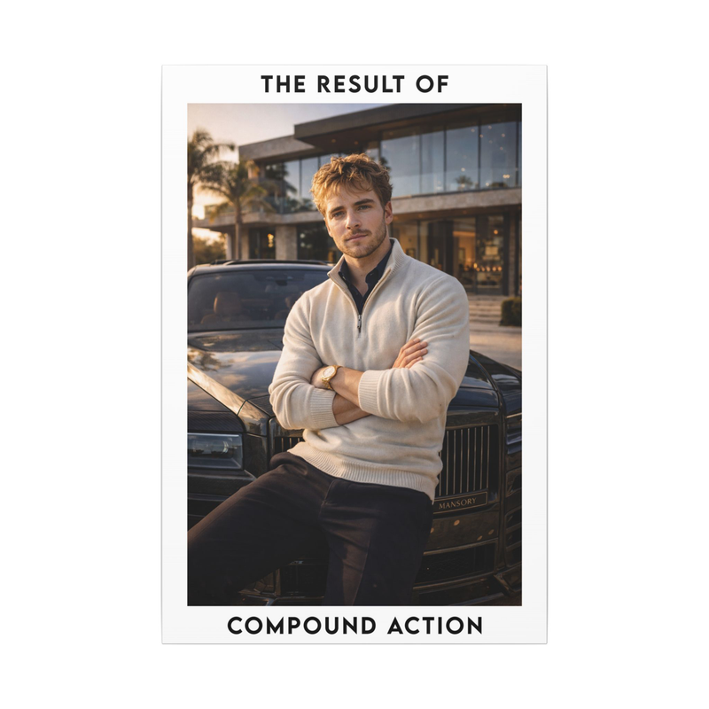 Custom AI Portrait — The Result of Compound Action