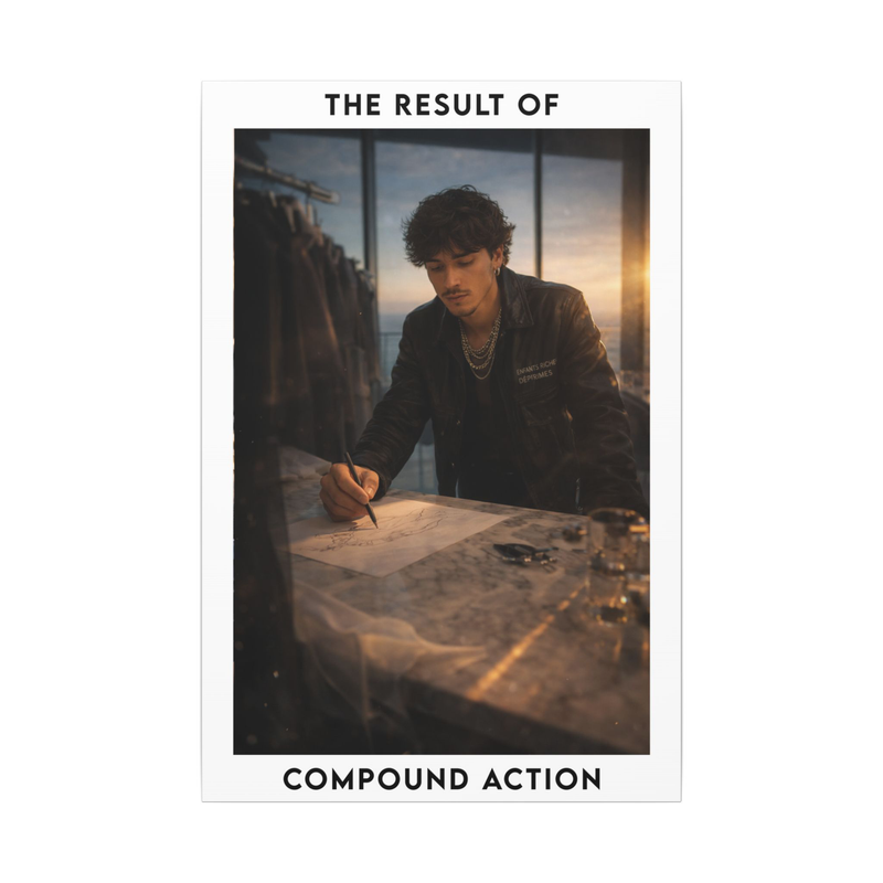 Custom AI Portrait — The Result of Compound Action